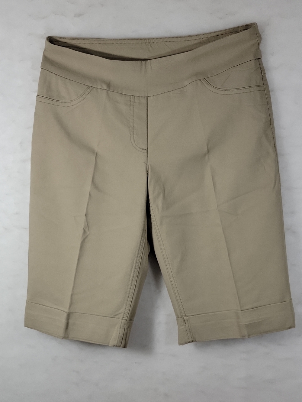 Westbound Women's Bermuda Shorts in Khaki Tan